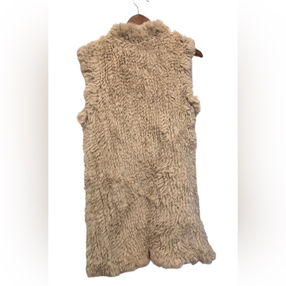 Love Token Rabbit Fur Vest Small - Picture 4 of 7